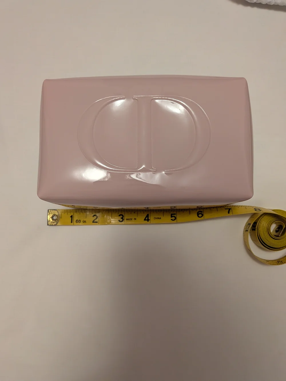 Dior Pink Patent Cosmetic Pouch